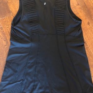 Rare Lululemon NON-Racerback Black Tank
